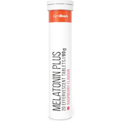 GymBeam Melatonin Plus šumivý 80 g malina