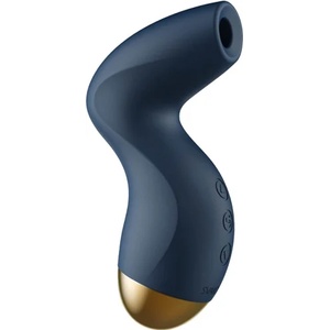 SVAKOM Луксозен стимулатор с въздушни вълни "svakom pulse pure navy blue" 13 см