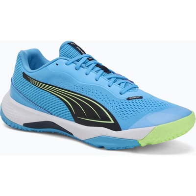 PUMA Мъжки спортни обувки на закрито PUMA Solarstrike III luminous blue/club navy/fizzy apple