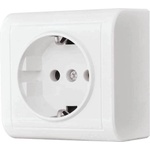 ANURA Единичен Контакт За Открит Монтаж Бял anura - 34076
