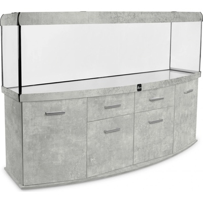 Diversa Solid LED akvarijní set vypouklý beton 720 l