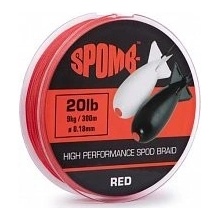 Spomb Šnúra Spod Braid Red 300m 0,18mm 9kg