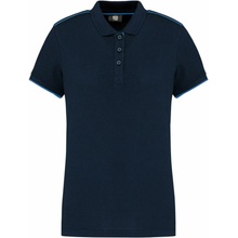 WK Designed To Work WK 210 Unisex polokošile s krátkým rukávem černá zelená