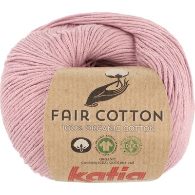 Katia Fair Cotton 40 fialovo ružová