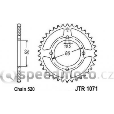 JT Sprockets JTR 1071-30 – Zbozi.Blesk.cz