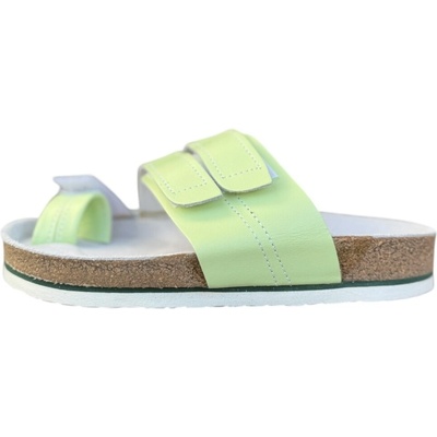 VV Design pantofle HALLUX VALGUS SOFT dámské zelená omyvatelná
