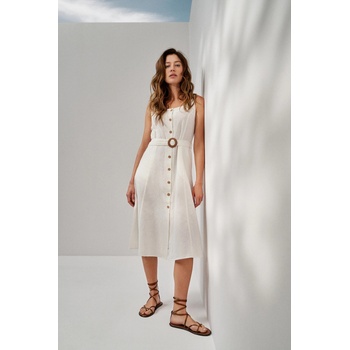 Moodo Бяла рокля на презрамки Moodo | Byal | ЖЕНИ | XS