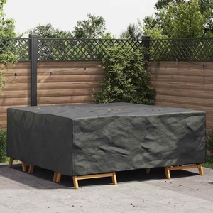 vidaXL Покривало за мебели Едноцветен Черно 200 x 200 x 90 см 420D (4105775)