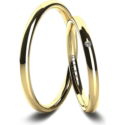 Bisaku snubní Ivy I BIS B00121G Žluté zlato