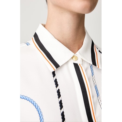 Tommy Hilfiger риза дамска с вискоза (WW0WW51138)