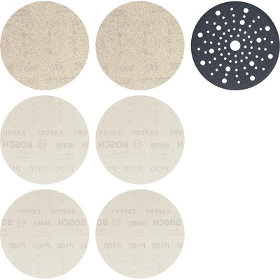 BOSCH Sada pre začiatočníkov EXPERT M480 pre excentrické brúsky s priemerom 150 mm, 7 ks 2
