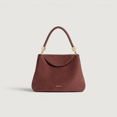 Coccinelle TIGGY MEDIUM SEMIŠOVÁ kabelka Berry