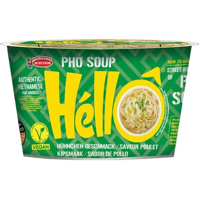Hello Pho instantní rýžové nudle s kuřecí příchutí 70 g