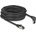 Delock RJ45 мрежов кабел Cat. 8.1 S/FTP 90 градуса огъване нагоре / прав 10 м черен