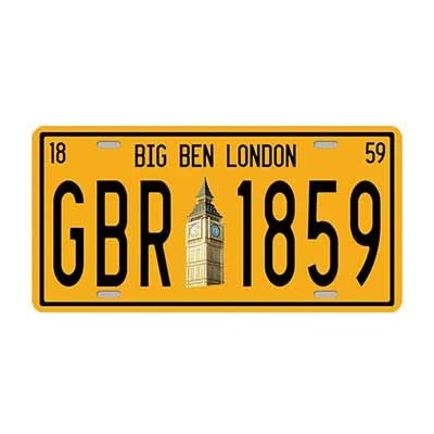 Ceduľa značka Big Ben London