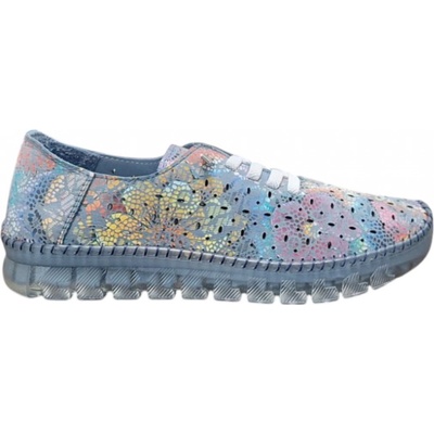 Wild 16694 Picasso denim dámské celo kožené boty
