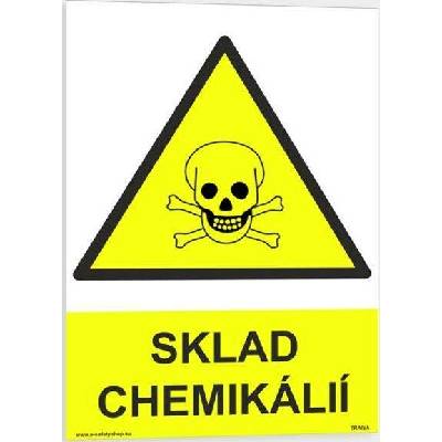 Traiva s.r.o Sklad chemikálií Verze: Plast 148 x 210 mm (A5) tl. 0.5 mm - Kód: 09523