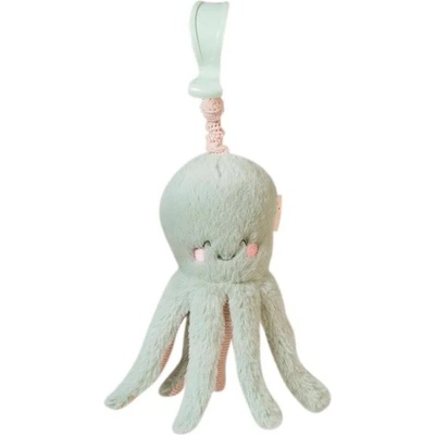 Saro Плюшена дрънкалка Saro Baby - Ocean Life, 26 cm, Hunter Мint (21731)