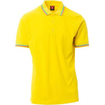 PAYPER italia 000058-0021 / Унисекс поло тениска - жълта 5xl (0000580021010005xl)