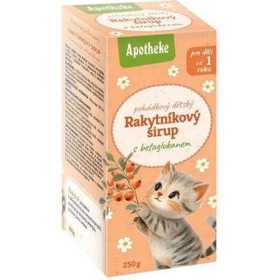 Apotheke Pohádkový Rakytníkový sirup 1+ 250 g
