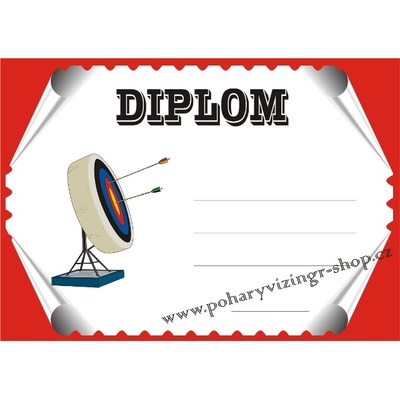 VIZINGR Lukostřelba diplom A4 č.4