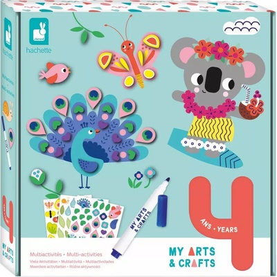 Janod Творчески комплект Janod - Забавни животни (J07747)