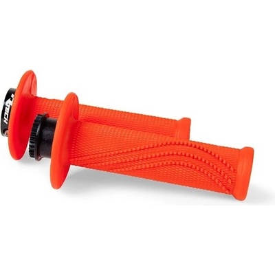 Gripy lock-on R20 Wave, RTECH (neon oranžové, 1 pár)