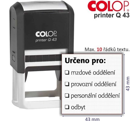 Colop Printer Q 43