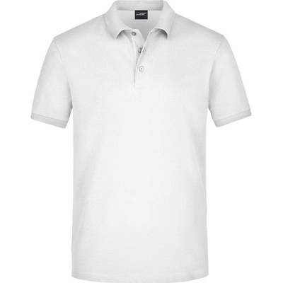 James & Nicholson JN 710 pánske piqué polo biele