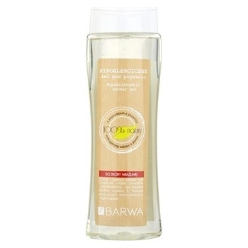 Barwa Natural Hypoallergenic sprchový gel pro citlivou pokožku Wheat Exktract Enriched with Aloe Vrea Juice 400 ml