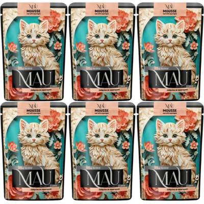 MAU Mousse Junior Telecí se šparglem 6x85 g