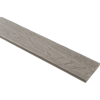 Plotové prkno WPC 3D oboustranný dřevodekor - light grey rovná 71 x 11 x 600 mm