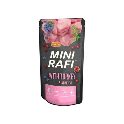 Rafi Adult Mini s morčacím mäsom čučoriedkami a brusnicami 150 g