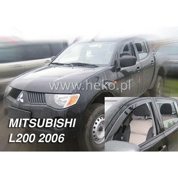 HEKO Ветробрани за mitsubishi l-200 (2015+) 4 врати - 4бр. предни и задни (23375)