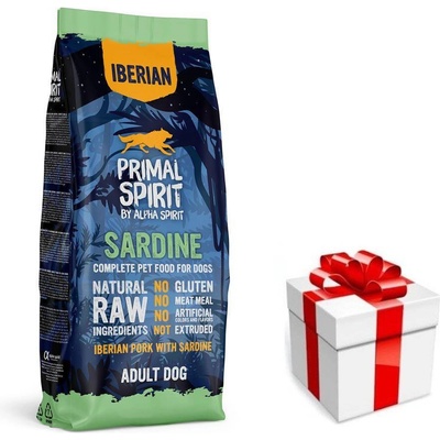 Primal Spirit Dog 70% Iberian Pork with Sardine 12 kg