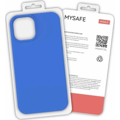 Pouzdro Mysafe Silicone Case iPhone 12 Pro Max modré
