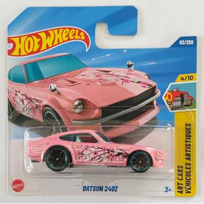 Mattel Hot Wheels Datsun 240Z růžové 1:64