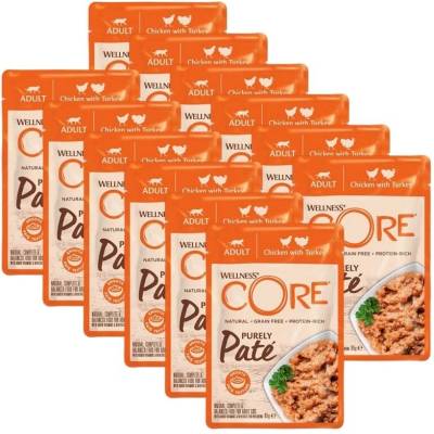 Wellness Core Purely Paté chicken & turkey 12 x 85 g