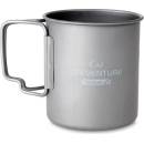 LIFEVENTURE Titanium Mug 450ml