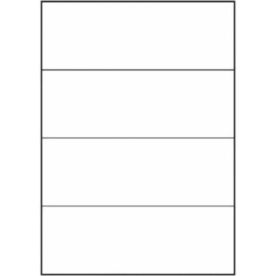 S+K label PLUS 210 x 74 mm bílé 100 archů
