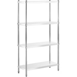 Royal Catering Метален стелаж - 100 x 40 x 180 см - Royal Catering - 200 кг RCER-10040 (RCER-10040)