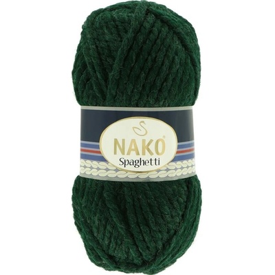 Nako Spaghetti 03444 tmavo zelená