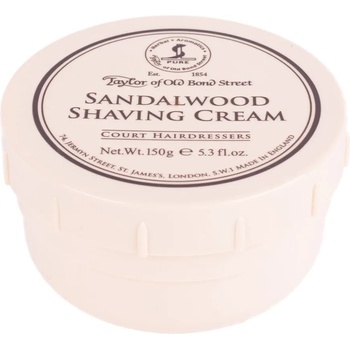 Taylor of Old Bond Street - Sandalwood Shaving Cream (150 g) Крем за бръснене с аромат на сандалово дърво Крем за бръснене