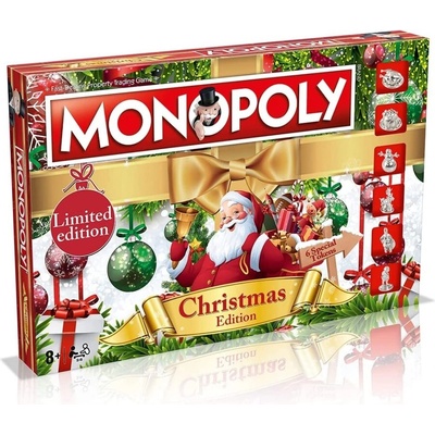 Winning Moves Настолна игра, Hasbro-Gaming, Монополи, Коледа
