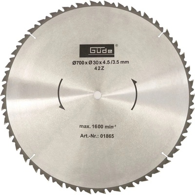 Güde Pilový kotouč HM 700 x 30mm 42Z 1865 – Zboží Dáma
