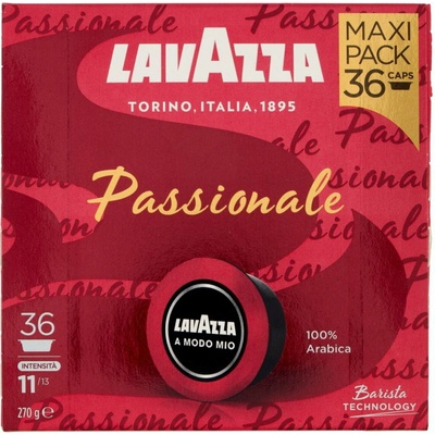 Lavazza A modo mio Espresso Passionale 100% Arabica kapsule 36 x 7,5 g