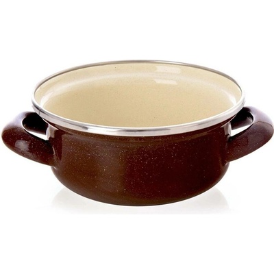 ORION Kastrol BROWN 12 cm 0,65 l smalt