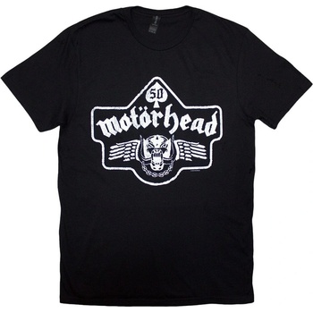 Motörhead Риза 50 Years Ace Wings Emblem Unisex Black XL (MHEADTEE81MB04)