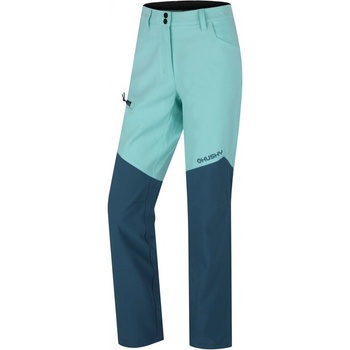 HUSKY Дамски софтшел панталон Kavia, мента/тюркоаз (hsk-HT0-0534)