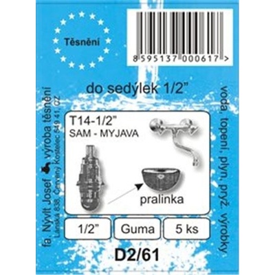 TĚSNĚNÍ NÝVLT s.r.o. SADA - těsnění sedla vršku 1/2" púlkulaté - D2/61